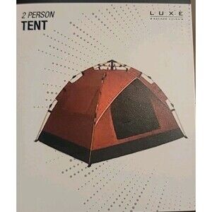 Luxe 2- Person Tent, Red